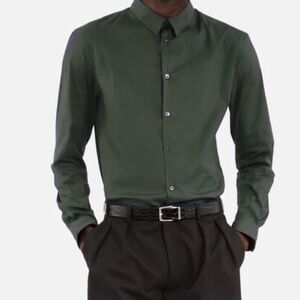 The Kooples. Cotton Poplin Button Down Shirt.